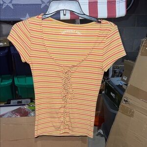 Vibrantly Striped Women's Top
